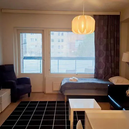 Kotimaailma Two Bedroom With Sauna And Balcony アパート *